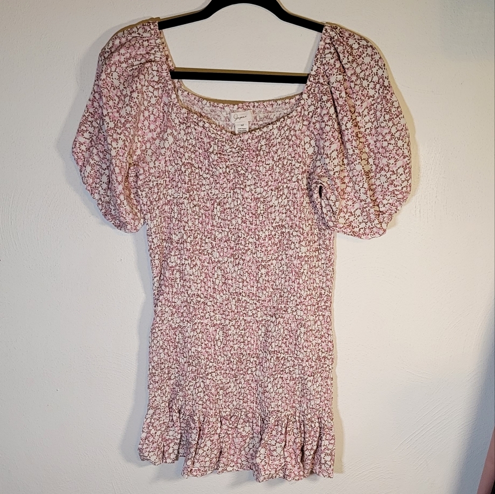 Japna Floral Puff Sleeve Dress